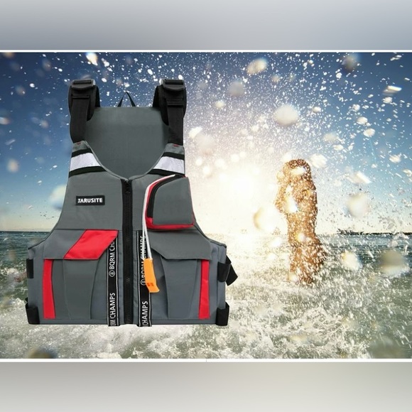 Jurasite Impact Jacket, Wakeboard Vest for Fishing Sailing Surfing Boating New - Picture 5 of 17